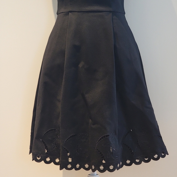 ❤️TED BAKER BLACK COCKTAIL DRESS - Picture 4 of 13